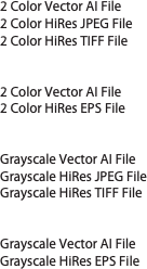 2 Color Vector AI File